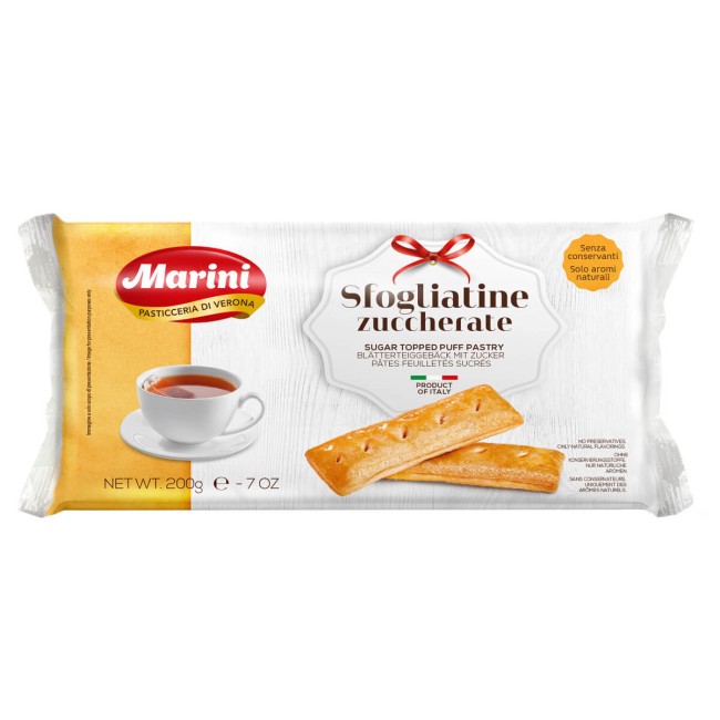 Marini Μπισκότα Sfogliatine με Ζάχαρη 200gr