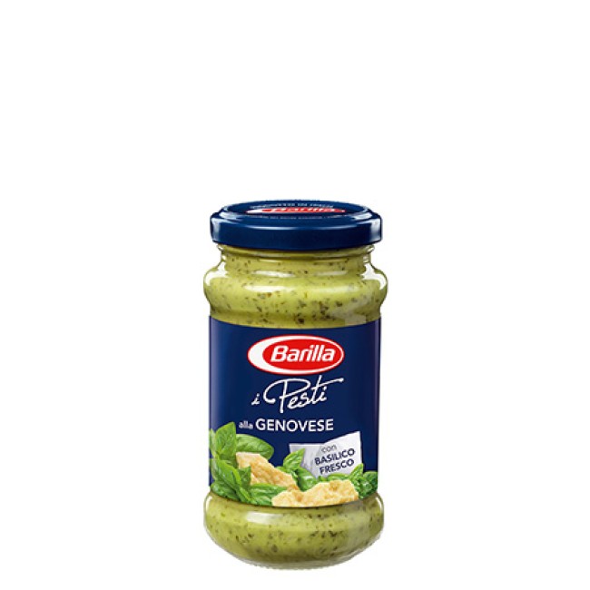 Barilla Σάλτσα Ζυμαρικών Pesto Genovese Fantasia 190gr (gluten free) Barilla Σάλτσα Ζυμαρικών Pesto Genovese Fantasia 190gr (gluten free)
