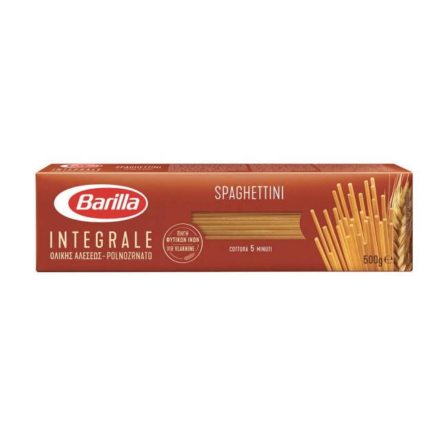 Barilla Integrale Μακαρόνια Σπαγγετίνι Ολικής Άλεσης No.3 500gr Barilla Integrale Μακαρόνια Σπαγγετίνι Ολικής Άλεσης No.3 500gr