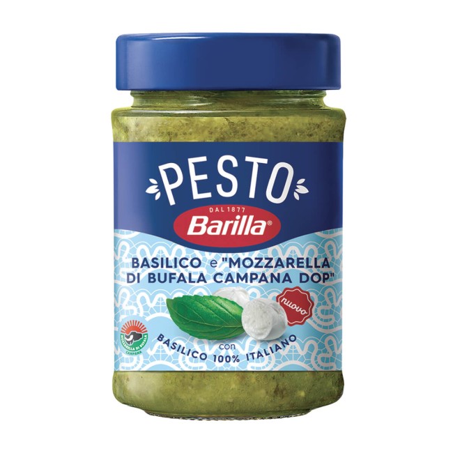 Barilla Pesto Basilico Με Μοτσαρέλα 190gr Barilla Pesto Basilico Με Μοτσαρέλα 190gr