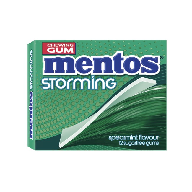 Mentos Storming Τσίκλες Δυόσμος 33gr
