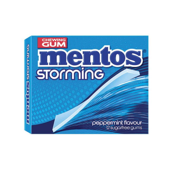 Mentos Storming Τσίκλες Μέντα 33gr