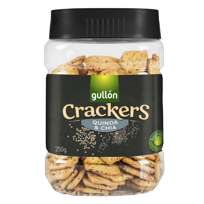 Gullon Crackers Quinoa & Chia 250gr Gullon Crackers Quinoa & Chia 250gr