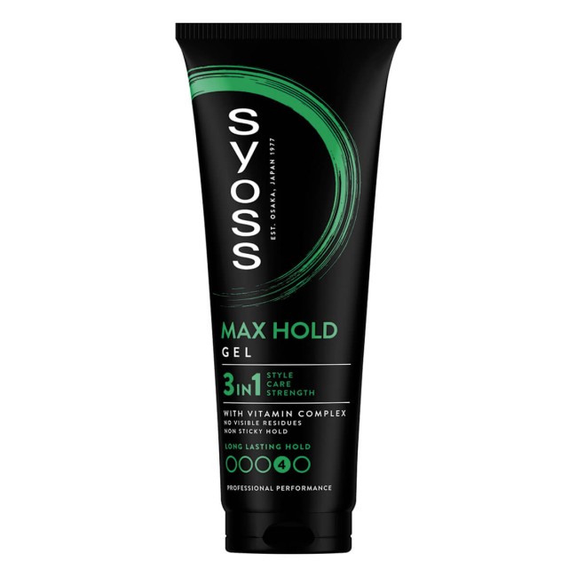 Syoss Τζέλ Μαλλιών Δυνατό Κράτημα 250ml
