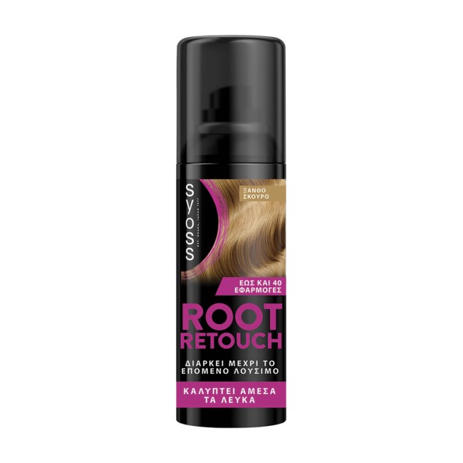 Syoss Root Retoucher Spray Ξανθό Σκούρο 120ml
