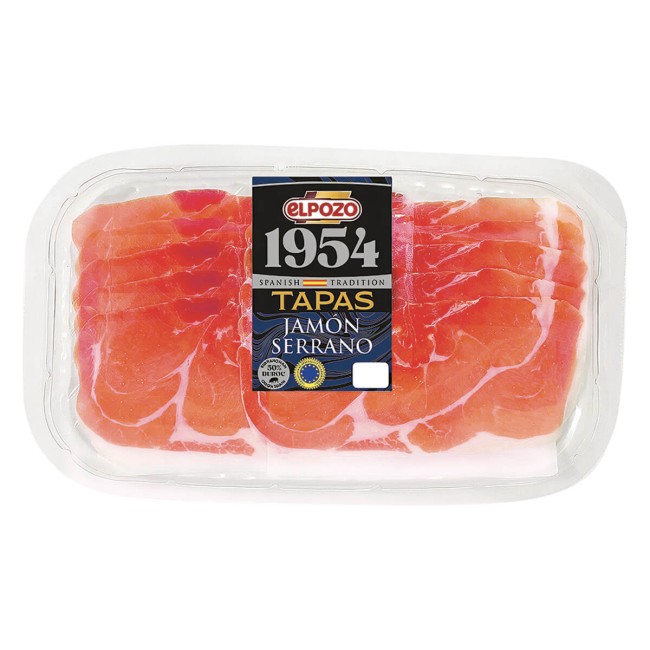 Elpozo Tapas Jamon Serrano Φέτες 100gr Elpozo Tapas Jamon Serrano Φέτες 100gr
