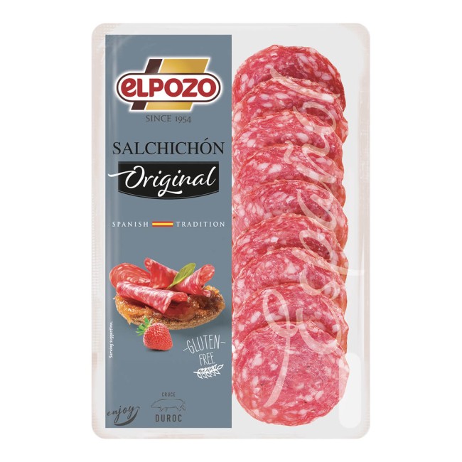 Elpozo Σαλάμι Αέρος Φέτες 80gr