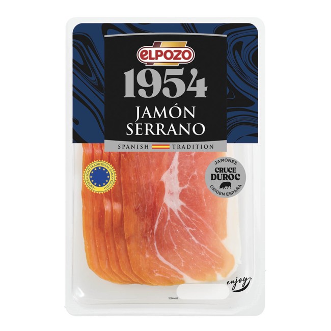 Elpozo Jamon Serrano Φέτες 80gr