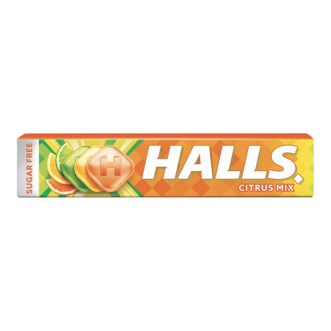 Halls Καραμέλες Citrus Mix 32gr