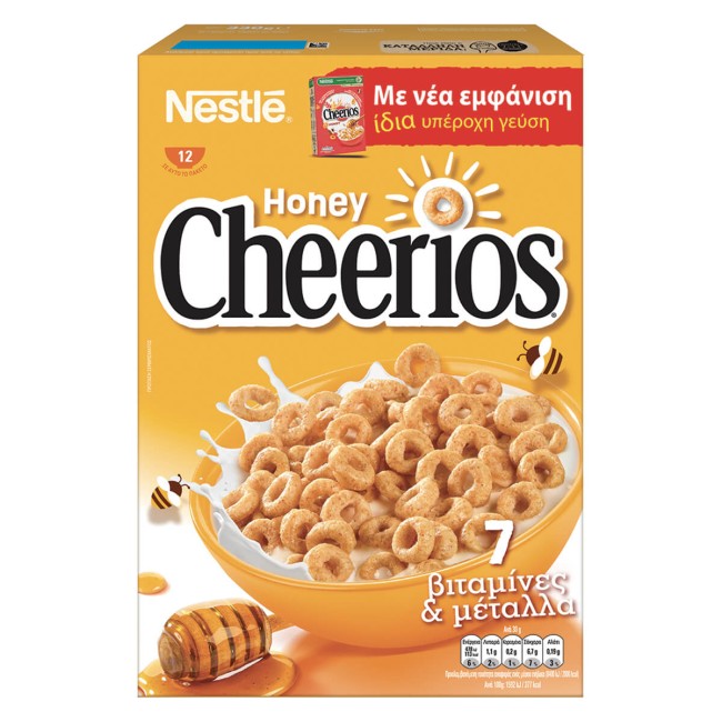 Cheerios Δημητριακά Ολικής Με Μέλι 330g