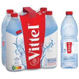 Vittel Φυσικό Μεταλλικό Νερό 6x1L