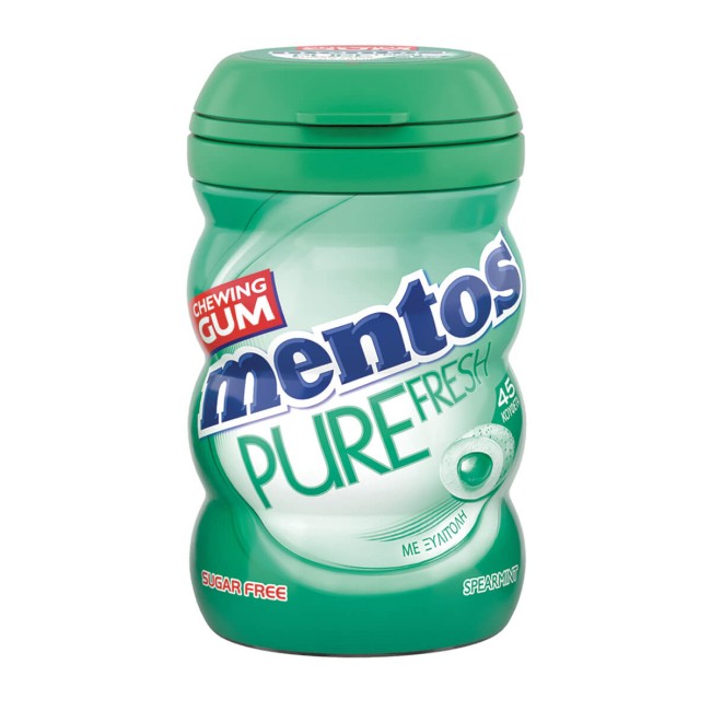 Mentos Τσίχλες Spearmint Μπουκάλι