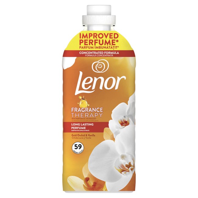 Lenor Συμπυκνωμένο Μαλακτικό Ρούχων Joy Gold Orchid 59μεζ