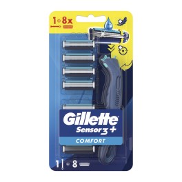 Gillette Sensor 3+ Comfort ξυριστική Μηχανή & 8 Ανταλλακτικά