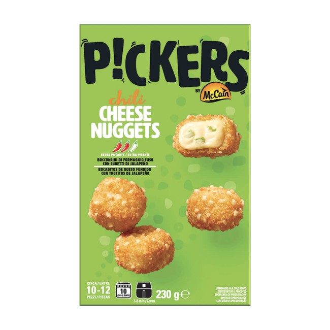 Mc Cain Pickers Chili Cheese Nuggets 230gr