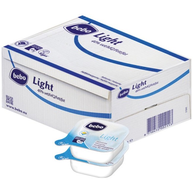 Bebo Μαργαρίνη Light Μερίδες 10gr x 400τμχ