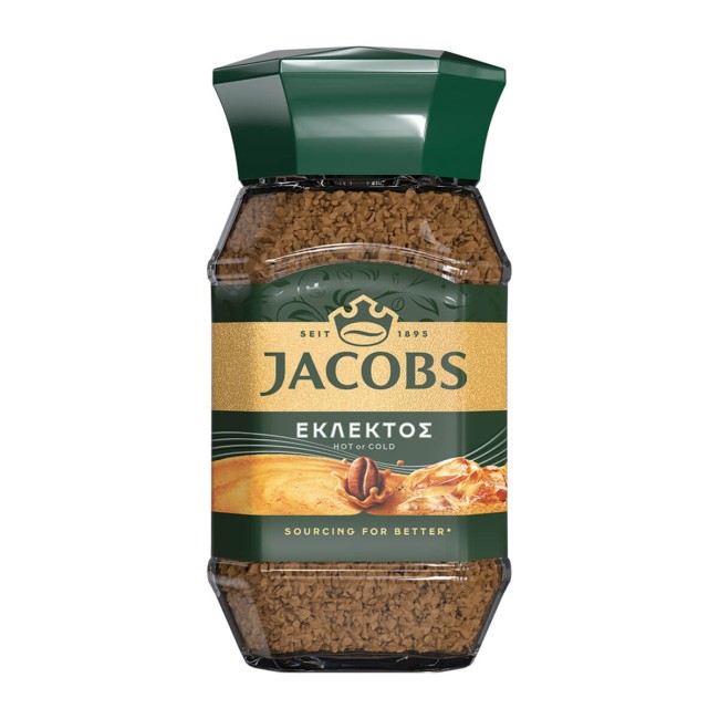 Jacobs Εκλεκτός Στιγμιαίος Καφές 100gr Jacobs Εκλεκτός Στιγμιαίος Καφές 100gr