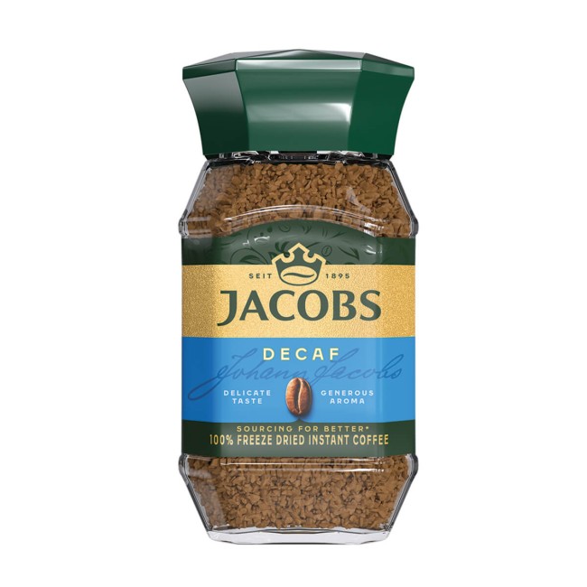 Jacobs Στιγμιαίος Καφές Decaffeine 100gr Jacobs Στιγμιαίος Καφές Decaffeine 100gr