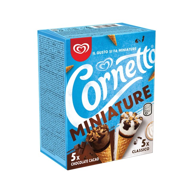Cornetto Πυραυλάκια Mini Βανίλια-Σοκολάτα  6x28ml