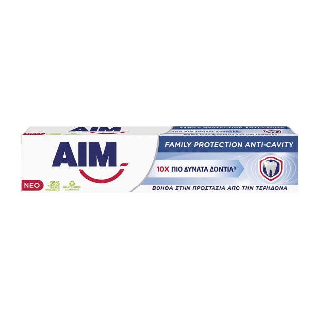 AIM Oδοντόκρεμα Family Protection Anticavity 75ml