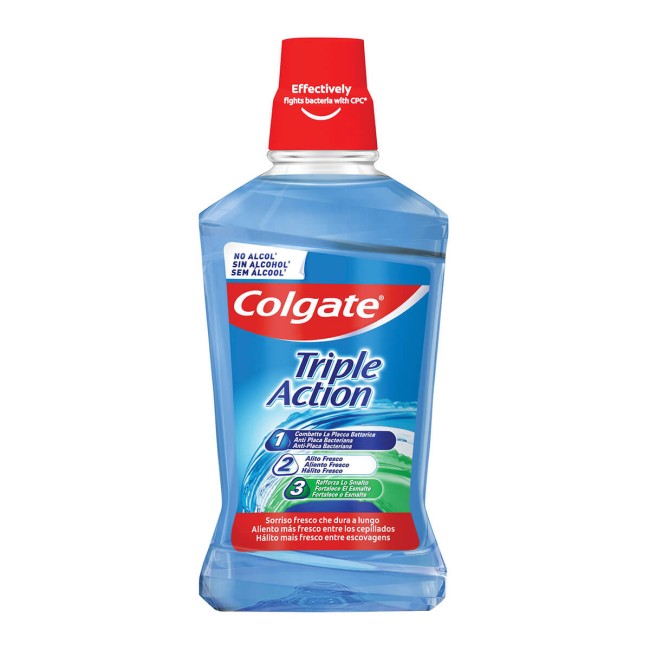 Colgate Triple Action Στοματικό Διάλυμα 500ml
