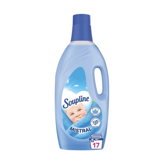 Soupline Mistral Μαλακτικό Ρούχων 1400ml (17 μεζ)