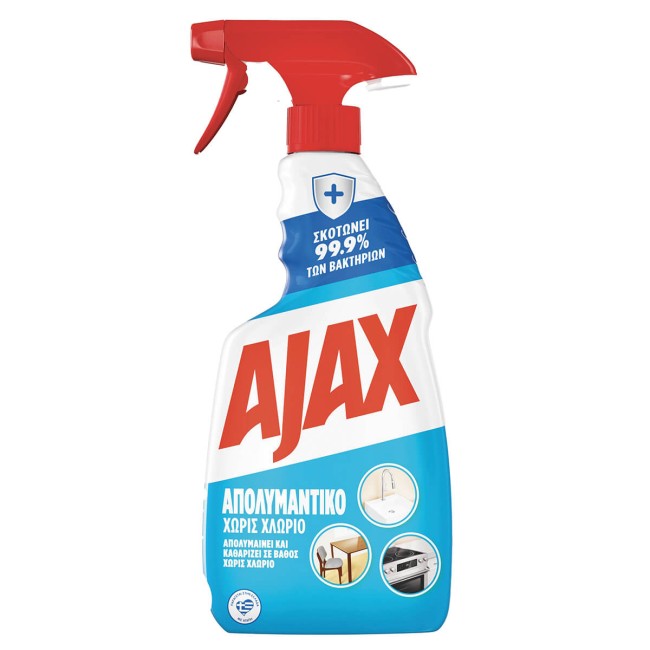 Ajax Καθαριστικό Επιφανειών Αντλία Χωρίς Χλώριο 500ml
