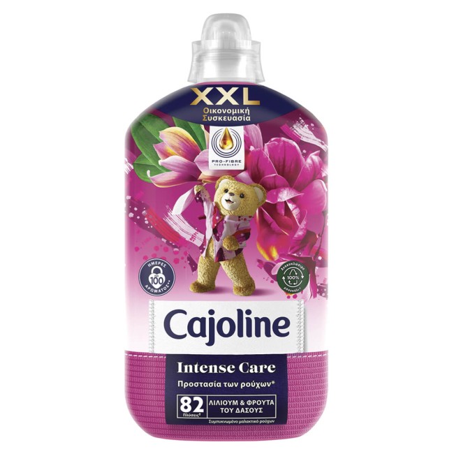 Cajoline Μαλακτικό Ρούχων Συμπυκνωμένο Red Fruits1725ml  82Μεζ