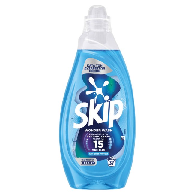 Skip Υγρό Πλυντηρίου Ρούχων Wonder Odor Protect 37μεζ