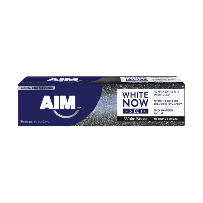 AIM Οδοντόκρεμα White Now 3in1 White Boost 75ml