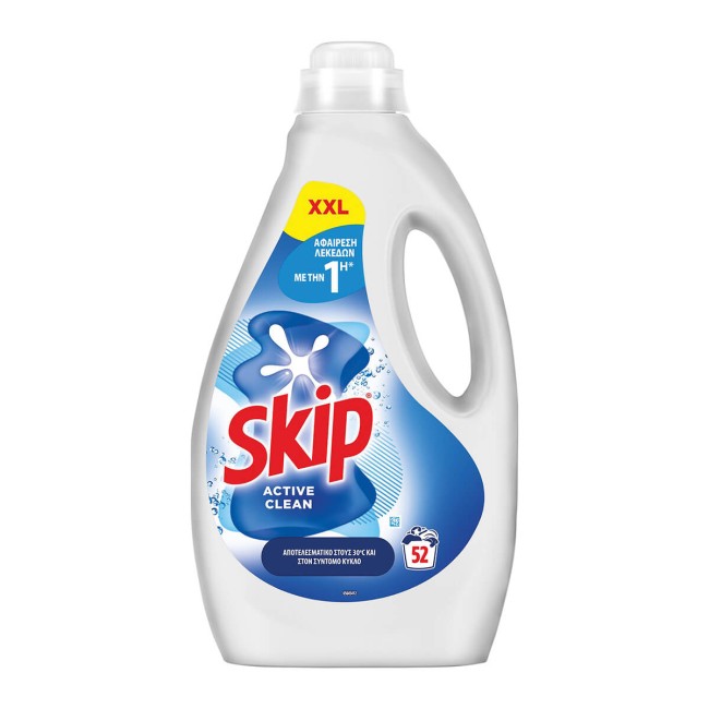 Skip Υγρό Πλυντηρίου Ρούχων 52 μεζ 2,34lt