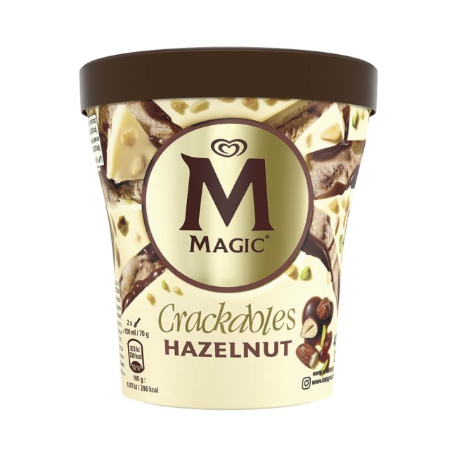 Magic Double Hazelnut Οικογενειακό Παγωτό 440ml