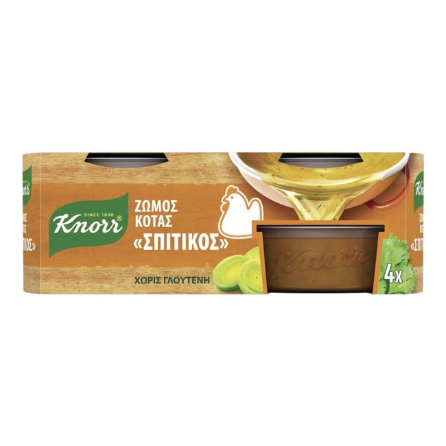 Knorr Σπιτικός Ζωμός Κότας 112gr