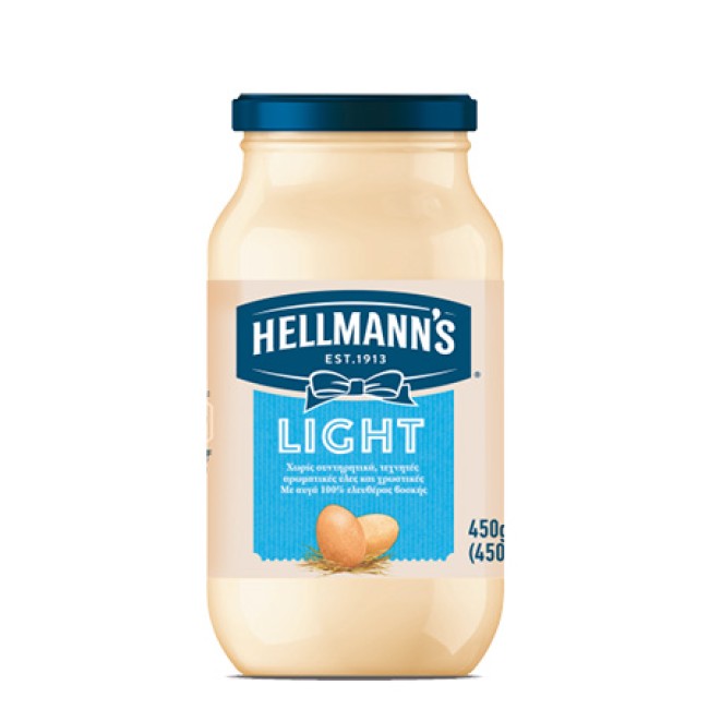Hellmann's Μαγιονέζα Light 450ml
