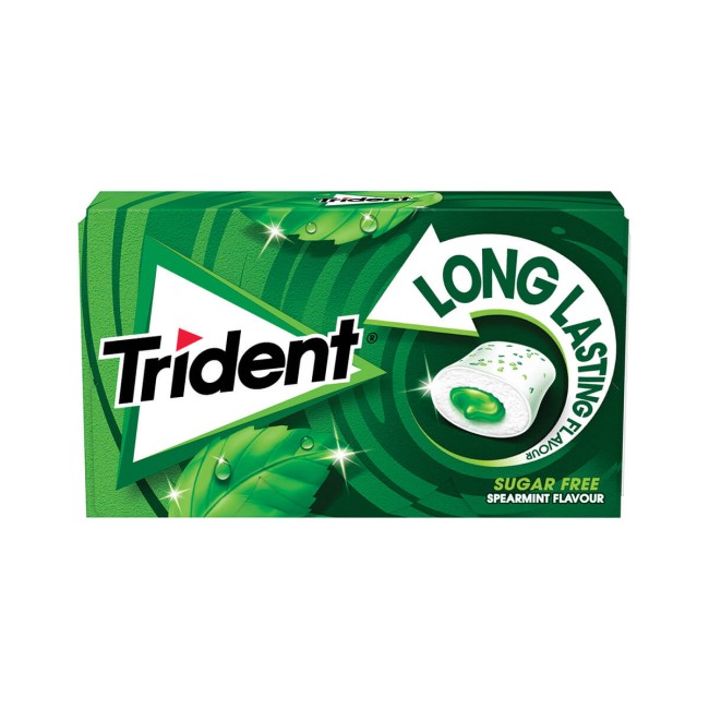 Trident Τσίχλες Splash Spearmint Δυόσμος 20gr