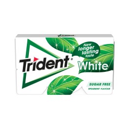 Trident Τσίχλες White Δυόσμος 23,8gr