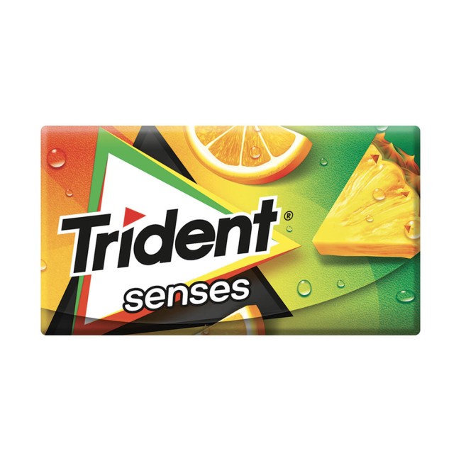 Trident Senses Τσίχλες Tropical Mix