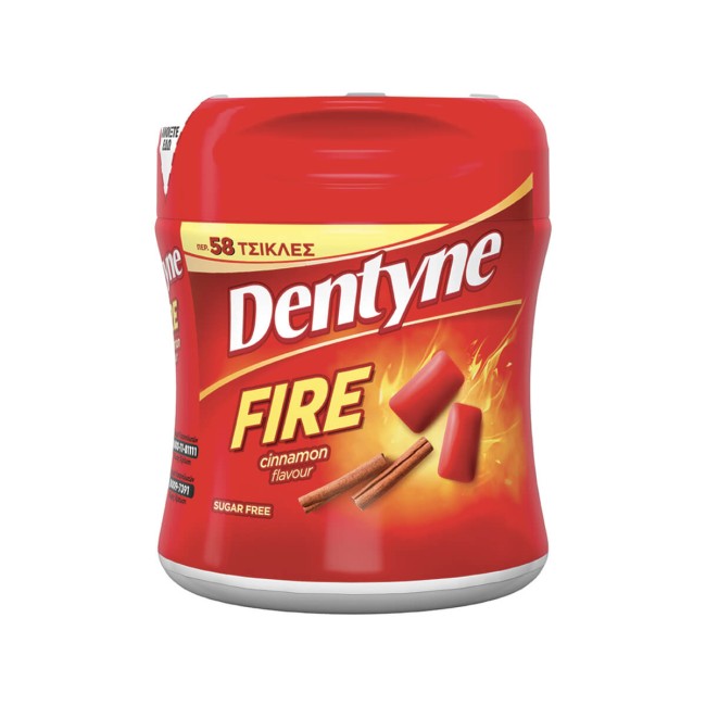 Dentyne Fire Κανέλλα Τσίχλες 81,2gr