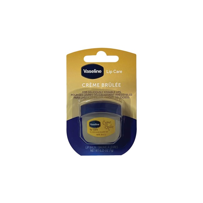 Vaseline Lip Balm Creme Brulee Βάζο 7gr