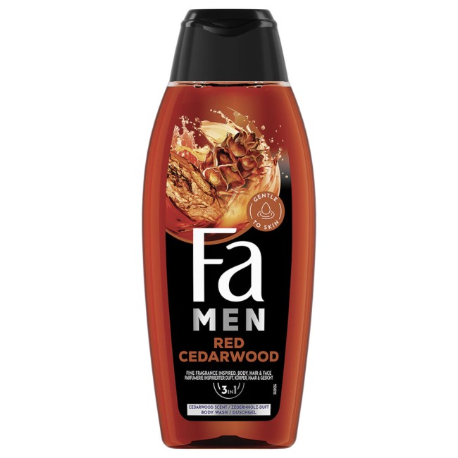 Fa Men Αφροντούς Red Cedarwood με φόρμουλα 2 σε 1 για σώμα και μαλλιά 400ml