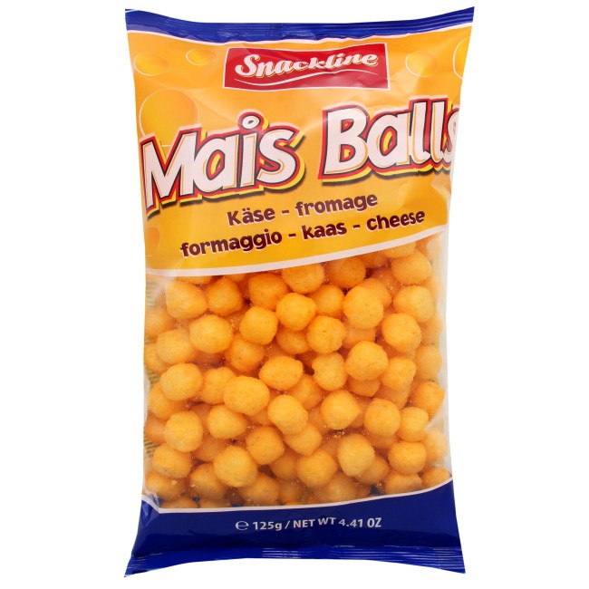 Snackline Σνακ Καλαμποκιού με Τυρί 125 gr Snackline Σνακ Καλαμποκιού με Τυρί 125 gr