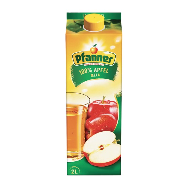 Pfanner Φρουτοποτό 100% Μήλο 2lt
