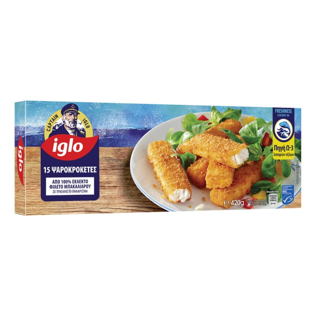 Iglo Fish Sticks 15 Τεμάχια 420g