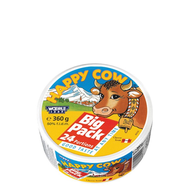 Happy Cow Τυράκια Τρίγωνα 24 Τεμ 360 gr