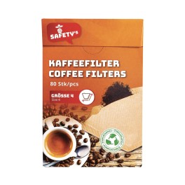 Safety's Φίλτρα Καφέ No4 80τμχ