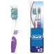 Oral-B Οδοντόβουρτσα 1-2-3 Delicate White Μέτρια 2τμχ