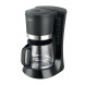 Primo Καφετιέρα 1,2L/ 10-Φλυτζάνια Economy Μαύρη / Inox