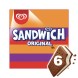 Algida Sandwich Παγωτό 100ml x 6
