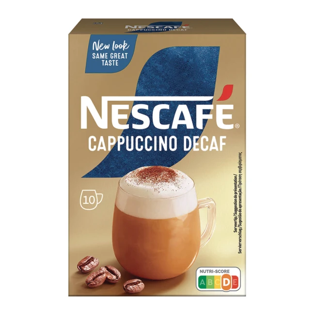 Nescafe Gold Cappuccino Decaffeine 10x12,5g
