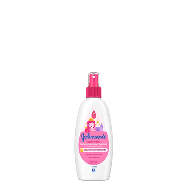 Johnson's conditioner σε spray  Shiny Drops 200ml